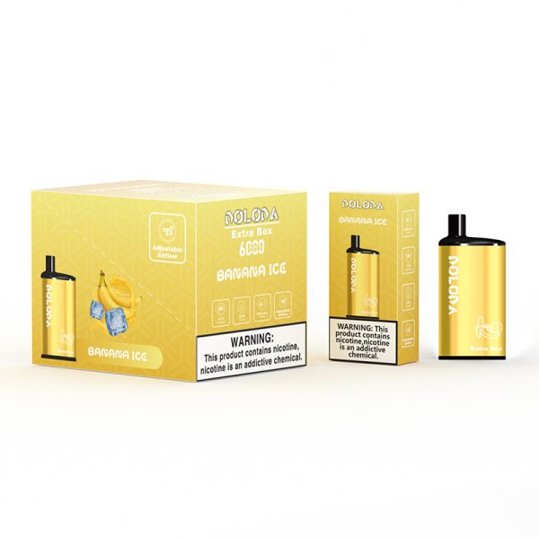 high quality doloda extra box 6000 puff disposable vape factory direct