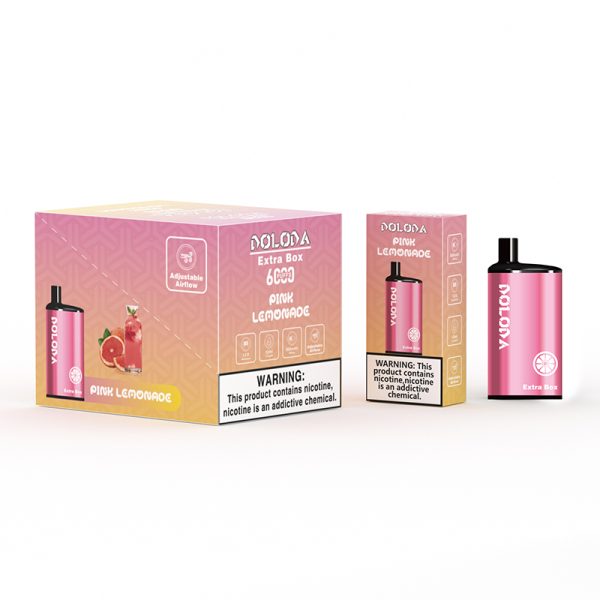 high quality doloda extra box 6000 puff disposable vape factory direct