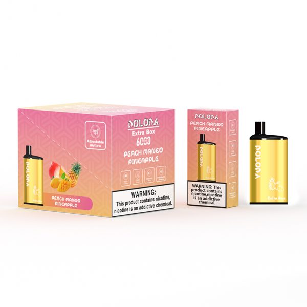 high quality doloda extra box 6000 puff disposable vape factory direct