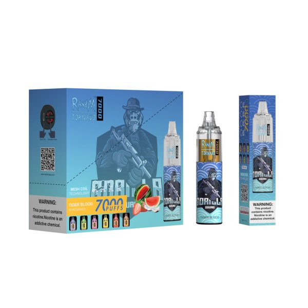 high quality randm tornado 7000 puff disposable vape factory direct