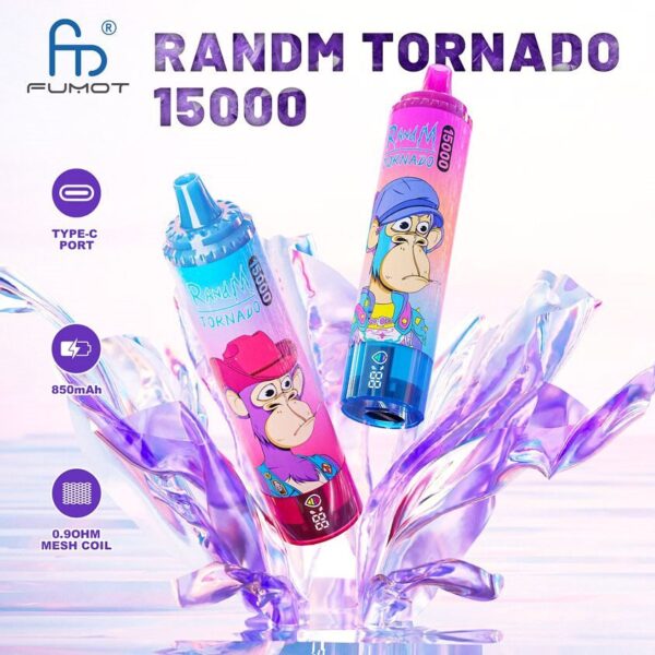 high quality randm tornado 15k puff disposable vape factory direct