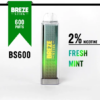 high quality breze stiik bs600 puff disposable vape factory direct