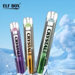 high quality elf box crystal bar 600puff disposable vape factory direct