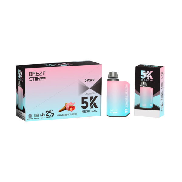 high quality breze stiik box pro 5000 puff disposable vape factory direct