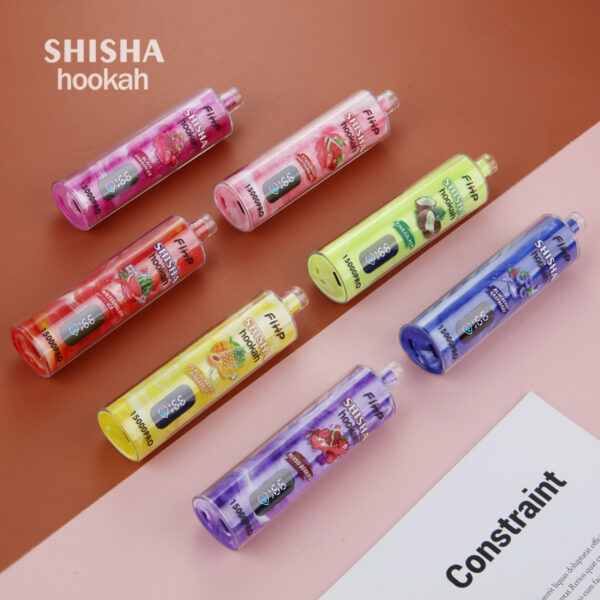 factory wholesale fihp shisha hookah 15000pro puffs disposable vape with led display