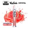 high quality vapsolo crystal(600 puffs tpd approved) puff disposable vape factory direct